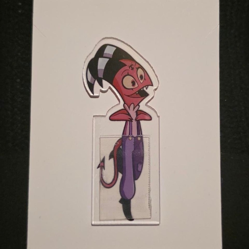 Blitz Phone Peeker! Helluva Boss Stolas‎ Acrylic Phone Computer Peeker Buddy NEW